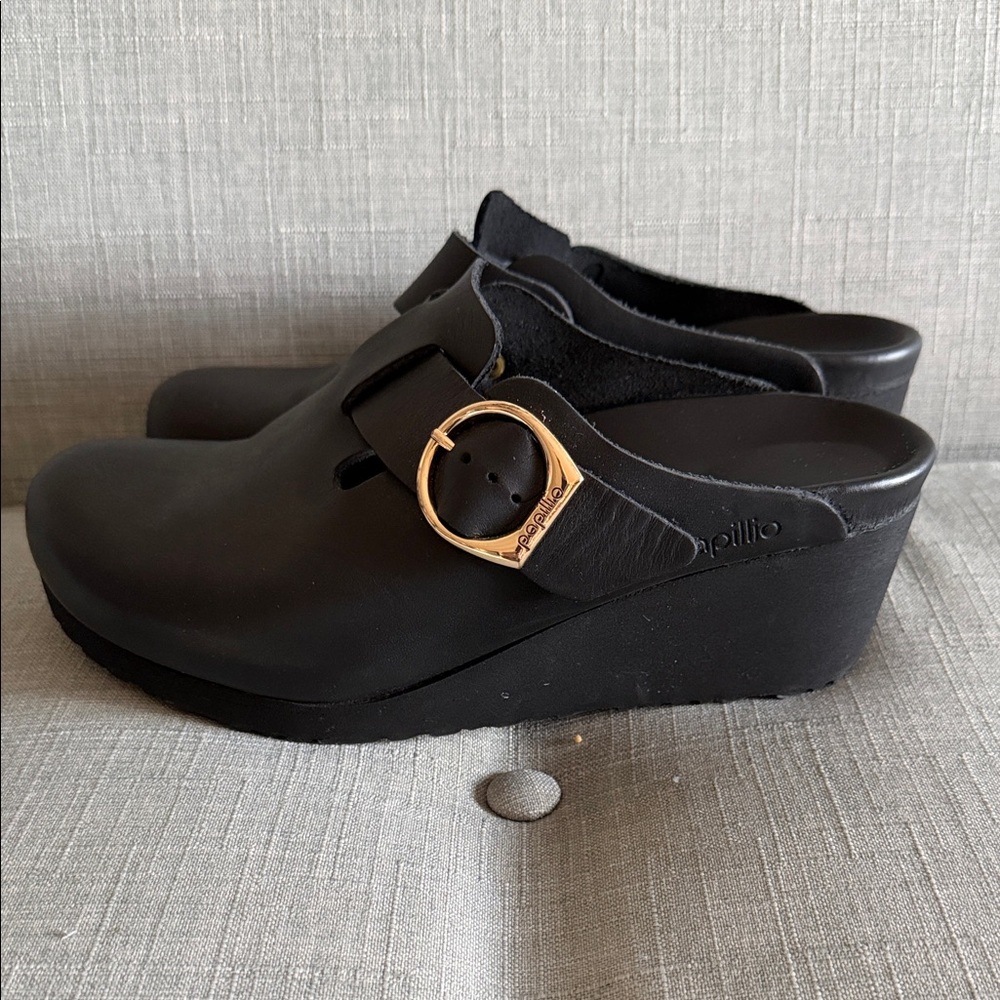 Birkenstock Women’s Fanny Ring Buckle Wedge shoes - Size 40/9